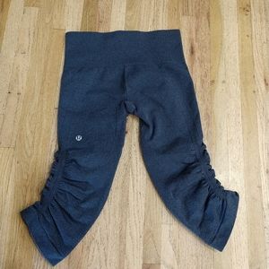 Lululemon capris. Color: purple/blue.